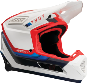Thor Fleet Defy sisak, fehér/piros/kék, L-es méret, 1, nordicamoto.ro