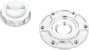 12 Point Gas Cap Silver, 2, nordicamoto.ro
