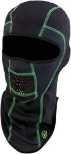 Cagula Snowmobil Arctiva Pro balaclava, fekete/zöld, nordicamoto.ro