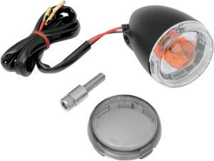 Dot Compliant Turn Signals Black, Matte, 1, nordicamoto.ro
