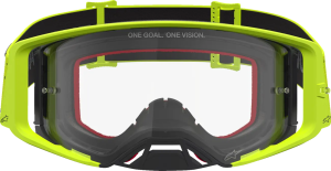 Alpinestars Supertech Vesta síszemüveg – fluoreszkáló sárga/fekete/átlátszó lencse, 4, nordicamoto.ro