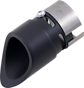 Family Jewel Exhaust Tip Black, Ceramic-coated, 2, nordicamoto.ro
