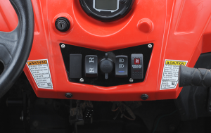 Center Dash Plate Black, 1, nordicamoto.ro