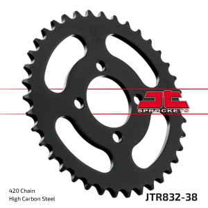 JT SPROCKETS hátsó lánckerék, fekete 