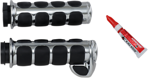 Iso®-grips For Harley Black