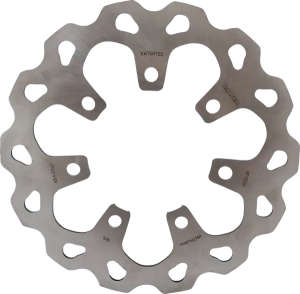 Wave Brake Rotors Silver 