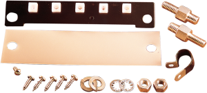 Terminal Plate Black, 1, nordicamoto.ro