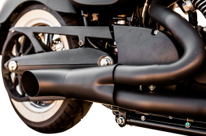 Hot Rod 2:1 Exhaust System Black, 1, nordicamoto.ro