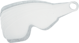 MOOSE RACING Oakley Clear replika letéphető védőfóliák