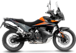 LeoVince LV-14 Black Edition Slip-On kipufogórendszer a CFMOTO 800MT-hez, 5, nordicamoto.ro