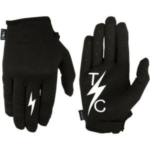 Textil motoros kesztyű, Thrashin Stealth V2 fekete–fehér textil kesztyű, nordicamoto.ro