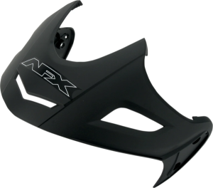 Peak Visor Flat Black For Fx 50 Black
