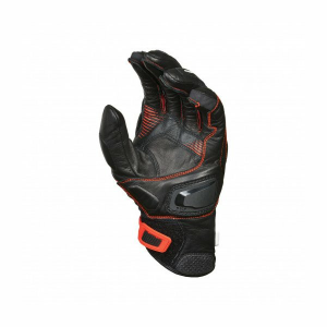 Manusi de piele vara MACNA OZONE Negru/Rosu fluo XXL, 4, nordicamoto.ro