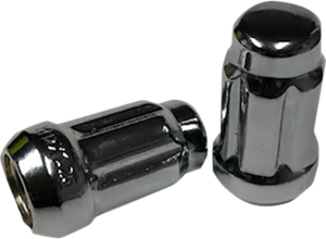 Splined Lug Nut Silver, 1, nordicamoto.ro
