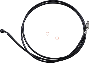 Hydraulic Clutch Line Black Coated With Black Fittings, 1, nordicamoto.ro