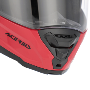 Acerbis Rider Graphic felhajtható bukósisak, piros/szürke, M méret, 3, nordicamoto.ro