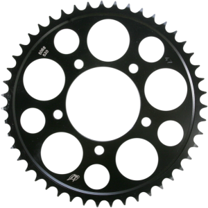 Lightweight Steel Sprocket Black, Zinc, 1, nordicamoto.ro