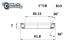 Headset Bearing, 2, nordicamoto.ro