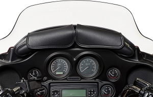 Dual Pouch Windshield Bag Black, 1, nordicamoto.ro