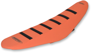 6-rib Gripper Seat Cover Orange