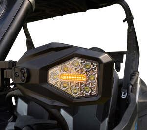 Sxs Mirror Black, Matte, 3, nordicamoto.ro