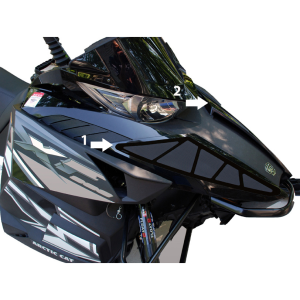 SPI Frogskinz 2012-14 Arctic Cat F/XF/ M Hood Screen Vent Kit (2pc), 1, nordicamoto.ro