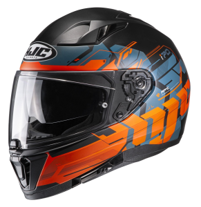 Casca HJC i70 Alligon Rosu Fluo L, 3, nordicamoto.ro