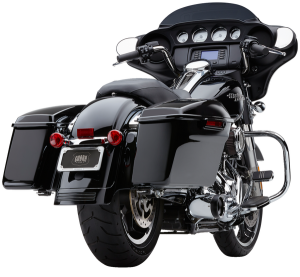 Turn Out 2-into-1 Exhaust System Chrome, 3, nordicamoto.ro