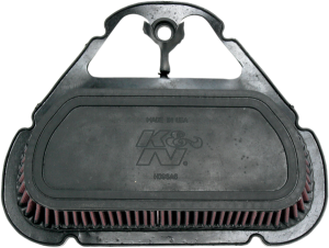 High Flow Air Filter Black, Silver