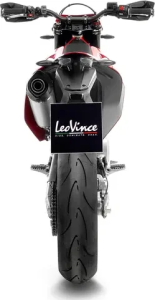 LeoVince LV One Evo Slip-On kipufogórendszer – rozsdamentes acél, titánhatású, 2, nordicamoto.ro