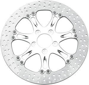 Two-piece Brake Rotor Silver, 1, nordicamoto.ro