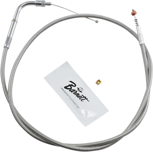 Stainless Steel Throttle/idle Cable Silver +152 mm (6''), 1, nordicamoto.ro