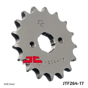 JT SPROCKETS Első lánckerék, természetes színű , nordicamoto.ro