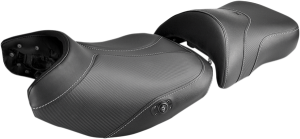 2-up|2pc Heated Seat Adventure Tour Low Heated Front|rear Saddlehyde|saddlegel Carbon Look Black, 3, nordicamoto.ro