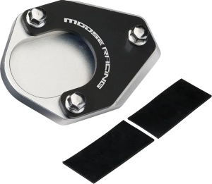 MOOSE RACING Kickstand Pad Extension Black, Chrome, 1, nordicamoto.ro