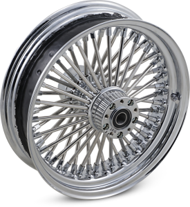 Front Wheel 50 Spoke Radial 21(r)x3.5(r) Chrome Dd Silver