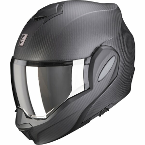 SCORPION EXO-TECH EVO SOLID CARBON moduláris, hátrafelé billenő bukósisak