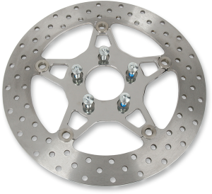 Fsd Series Stainless Steel Front Brake Rotor For Big Twins Polished