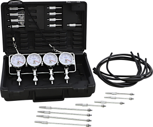 Vacuum Gauges Black, Silver, Chrome, 2, nordicamoto.ro
