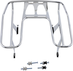 Big Ass® Detachable Wrap Around Rack Silver, 3, nordicamoto.ro