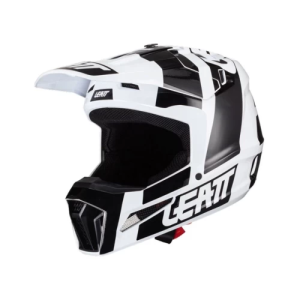 Leatt Kit 3.5 V24 sisak, fekete/fehér, L-es méret, 2, nordicamoto.ro