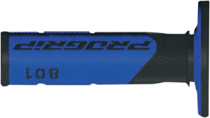 Manere Pro Grip 801 hibrid, kettős sűrűségű keresztmarkolatok, fekete/kék, nordicamoto.ro