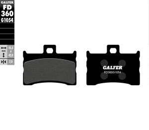 Semi-metallic Brake Pads, 1, nordicamoto.ro