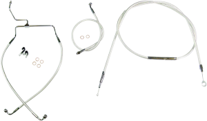 Sterling Chromite Ii® Designer Handlebar Installation Kit Silver, 1, nordicamoto.ro