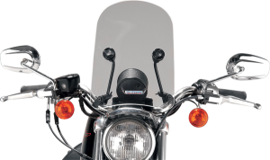 Tombstone Windshield Black, Clear, 2, nordicamoto.ro