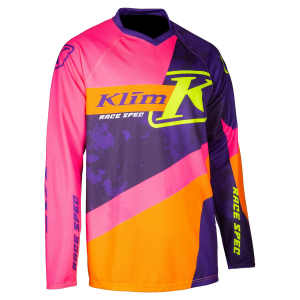 Revolt Jersey Electrik Gecko - Black (Non-Current), 3, nordicamoto.ro