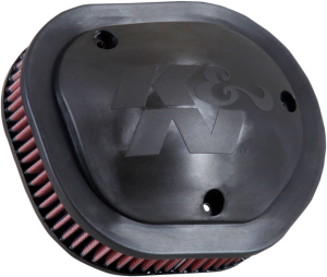 High Flow Air Filter - Indian Black, Red