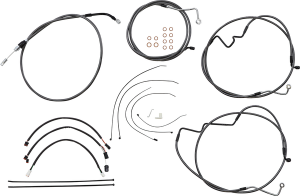 Karbonfibr Designer Handlebar Installation Kit Silver, 1, nordicamoto.ro