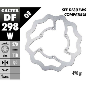 Yamaha WR 450 F Galfer rögzített első féklemez, nordicamoto.ro