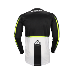 Acerbis Linear Lugo póló, fekete/fehér, S-es méret, 3, nordicamoto.ro